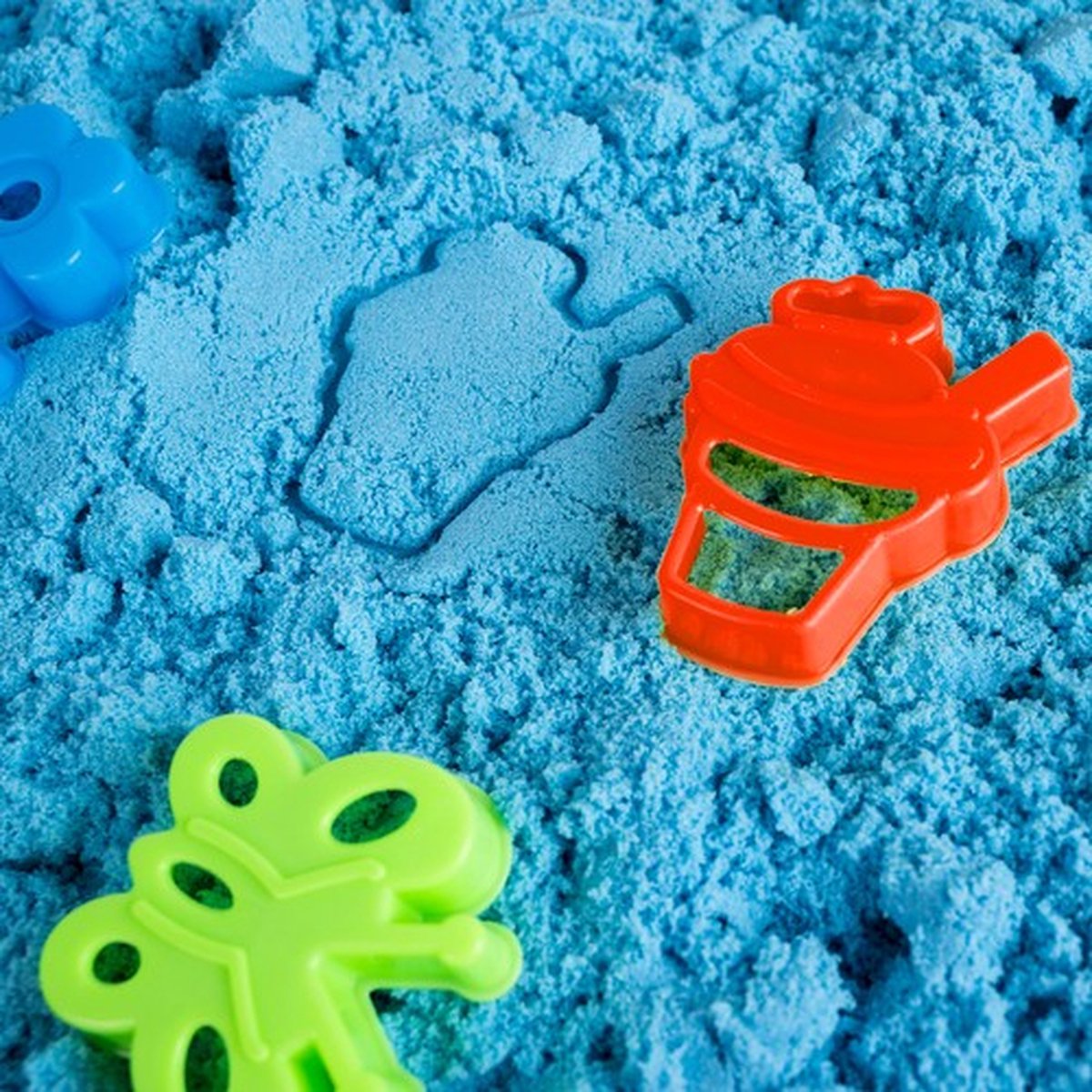 Magic Sand, 1 KG - Zand voor Binnenhuis met Accessoires