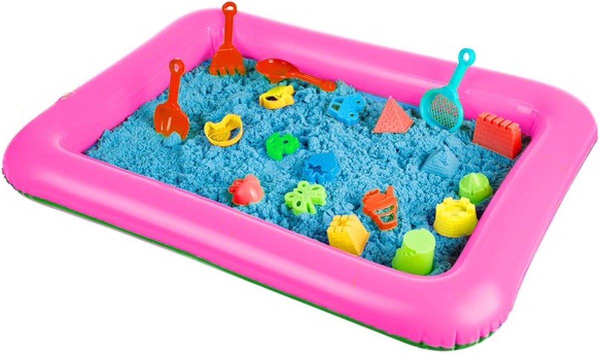 Magic Sand, 1 KG - Zand voor Binnenhuis met Accessoires