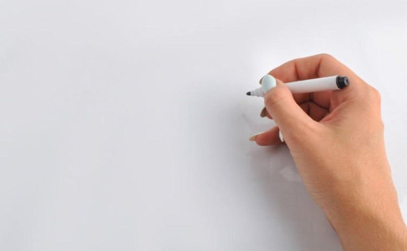 Whiteboard-Folie – Whiteboard – Wochenplaner – selbstklebend – Stifte – Marker – Radiergummi – 200 cm x 45 cm – Rolle