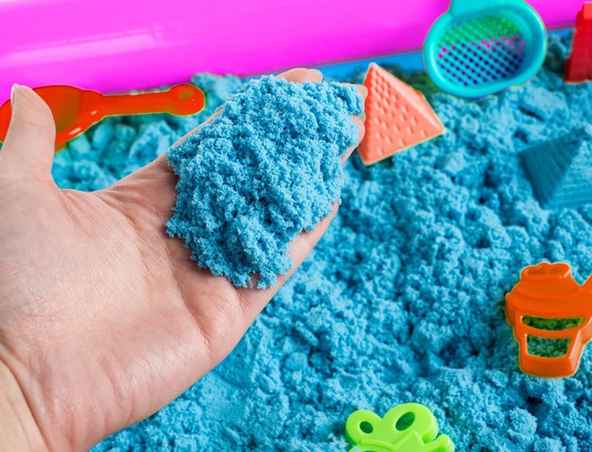 Magic Sand, 1 KG - Zand voor Binnenhuis met Accessoires